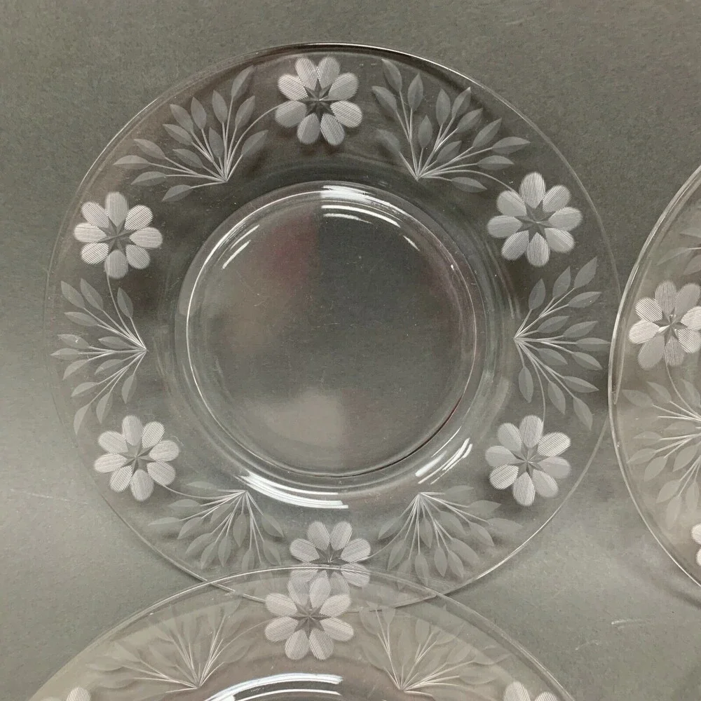 Unbranded etched flowers